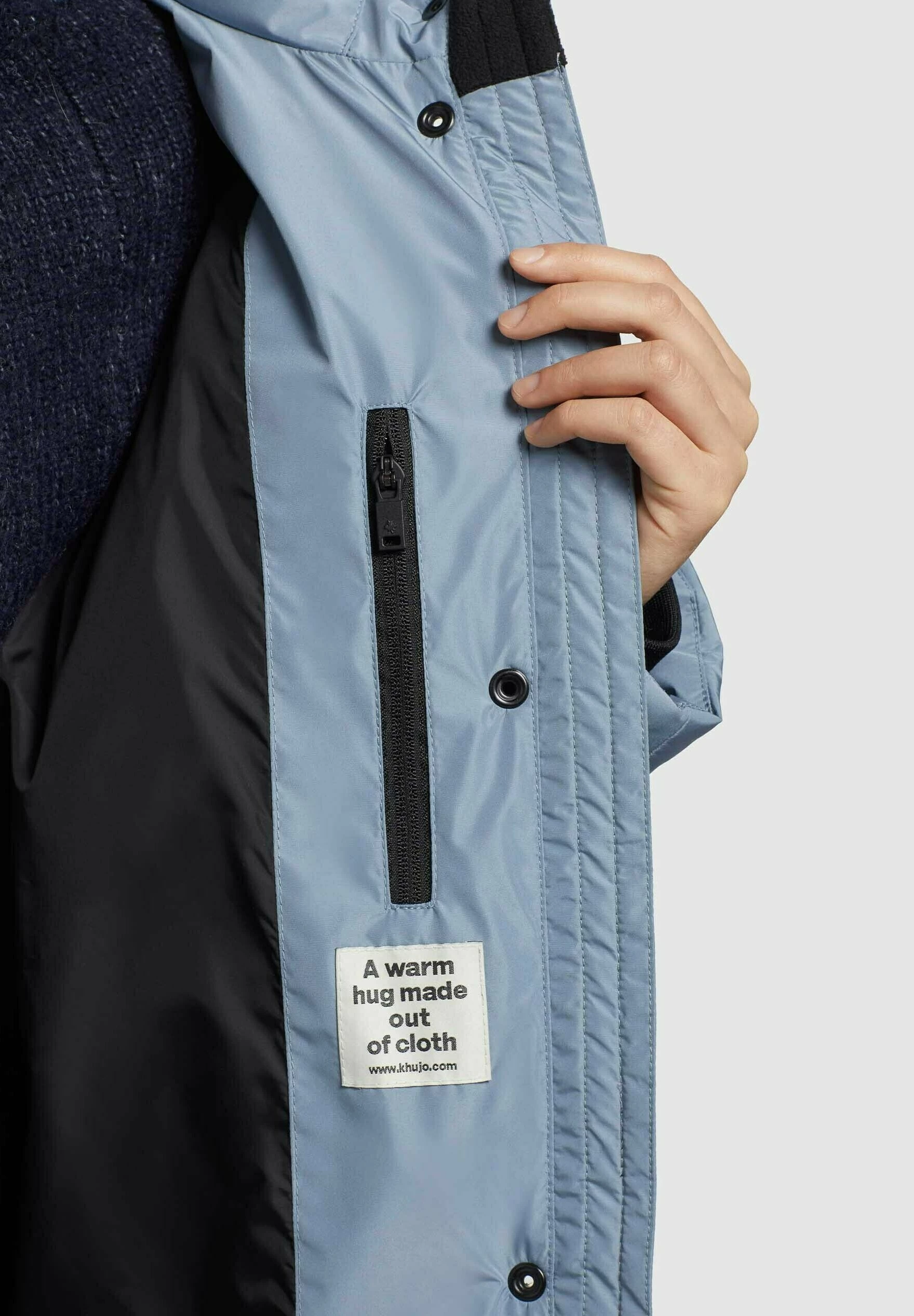 Khujo Sonje 4 - Winterjas - Hellblau 7 Khujo Sonje 4 - Winterjas - Hellblau - Afbeelding 5