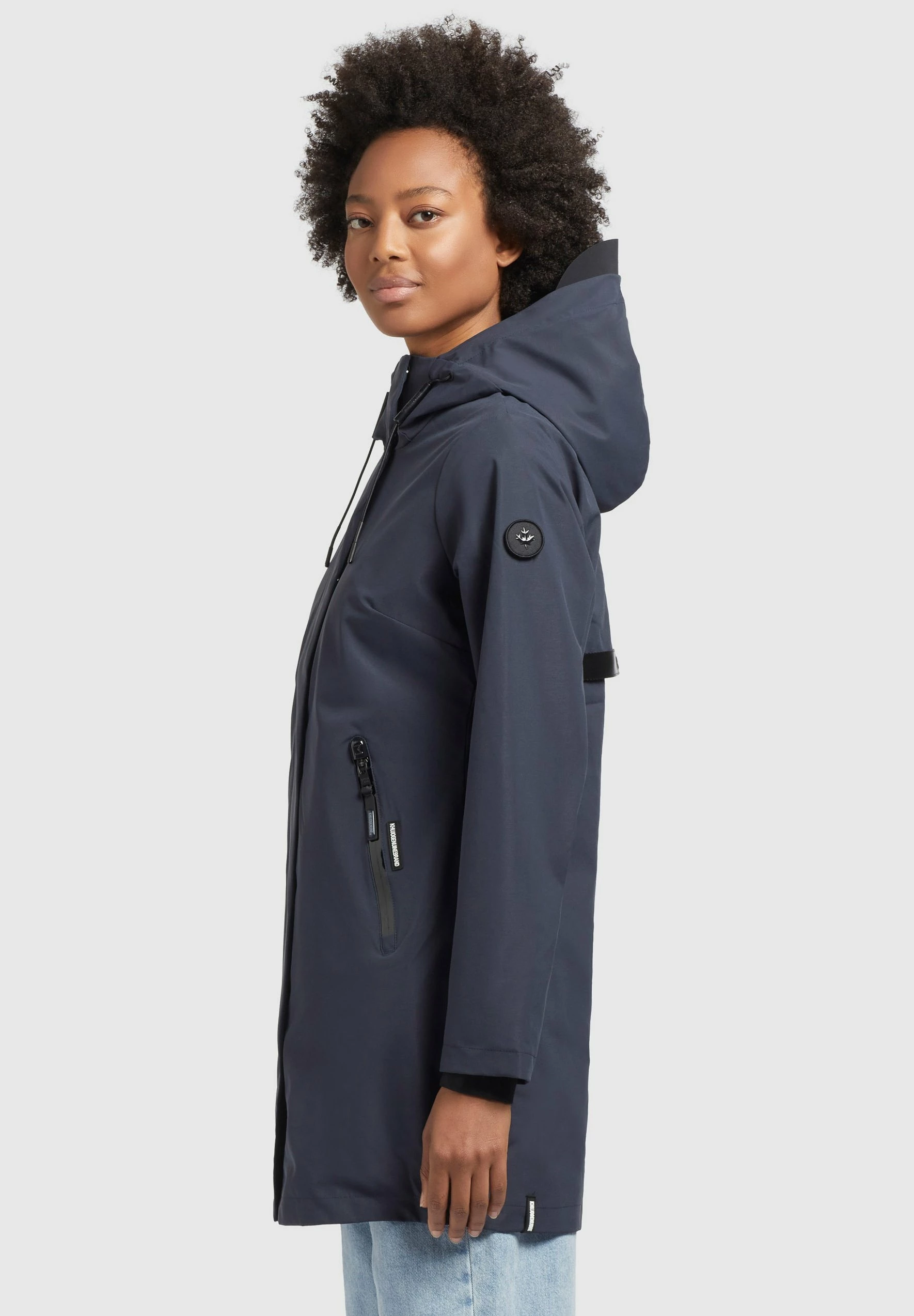 Khujo Izaf - Regenjas - Dunkelblau 7 Khujo Izaf - Regenjas - Dunkelblau - Afbeelding 5