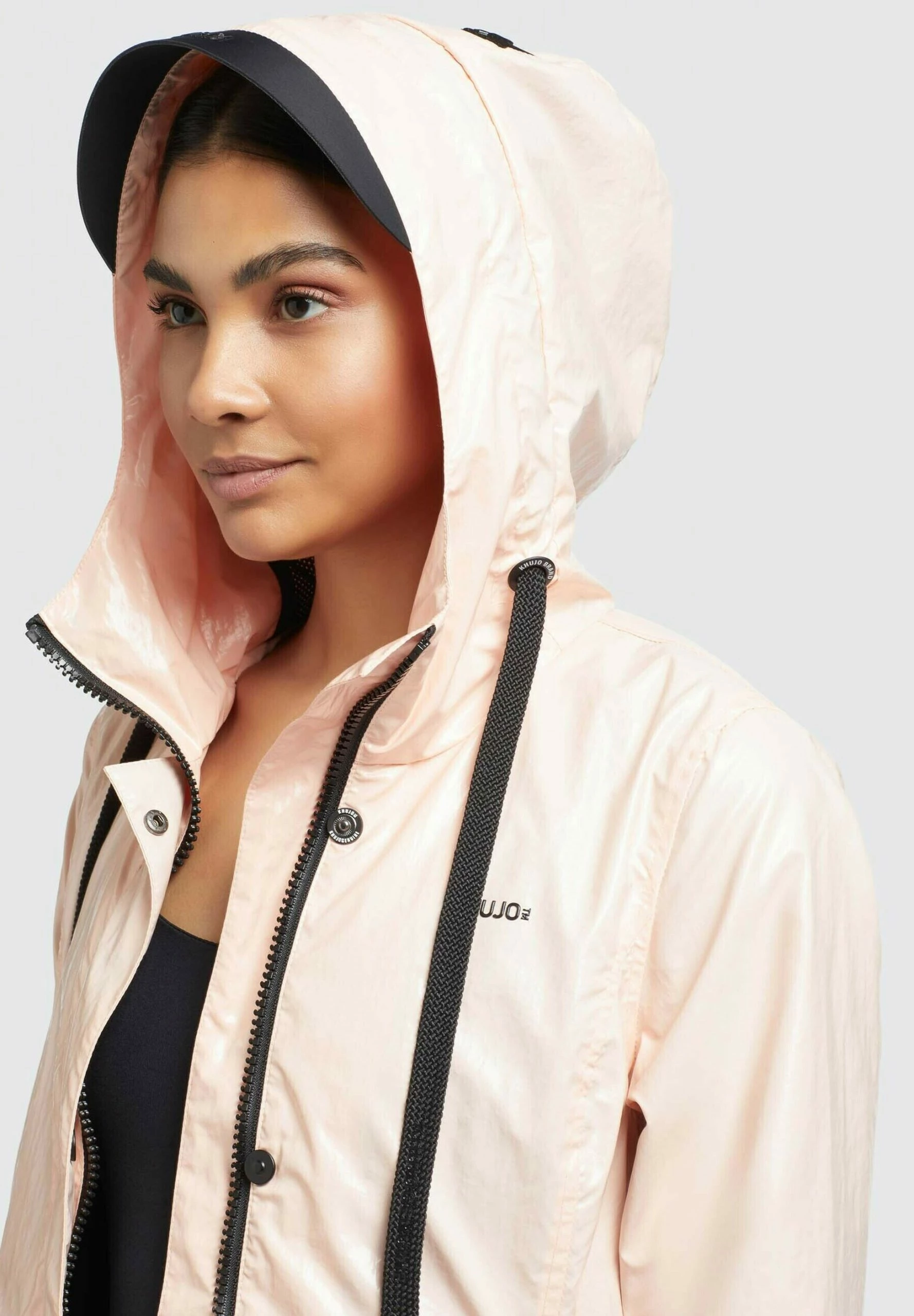 Khujo Alecia - Trenchcoat - Apricot 7 Khujo Alecia - Trenchcoat - Apricot - Afbeelding 5