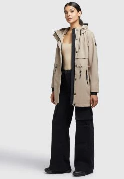 Khujo Zoni - Parka - Beige -Khujo Winkel fa89750ff0ff4f789f23b5bd968798e2