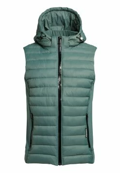 Khujo Wemo Matt - Bodywarmer - Türkis -Khujo Winkel fc7e88975a6c4fb7ab1fd05a6a7ca6b4