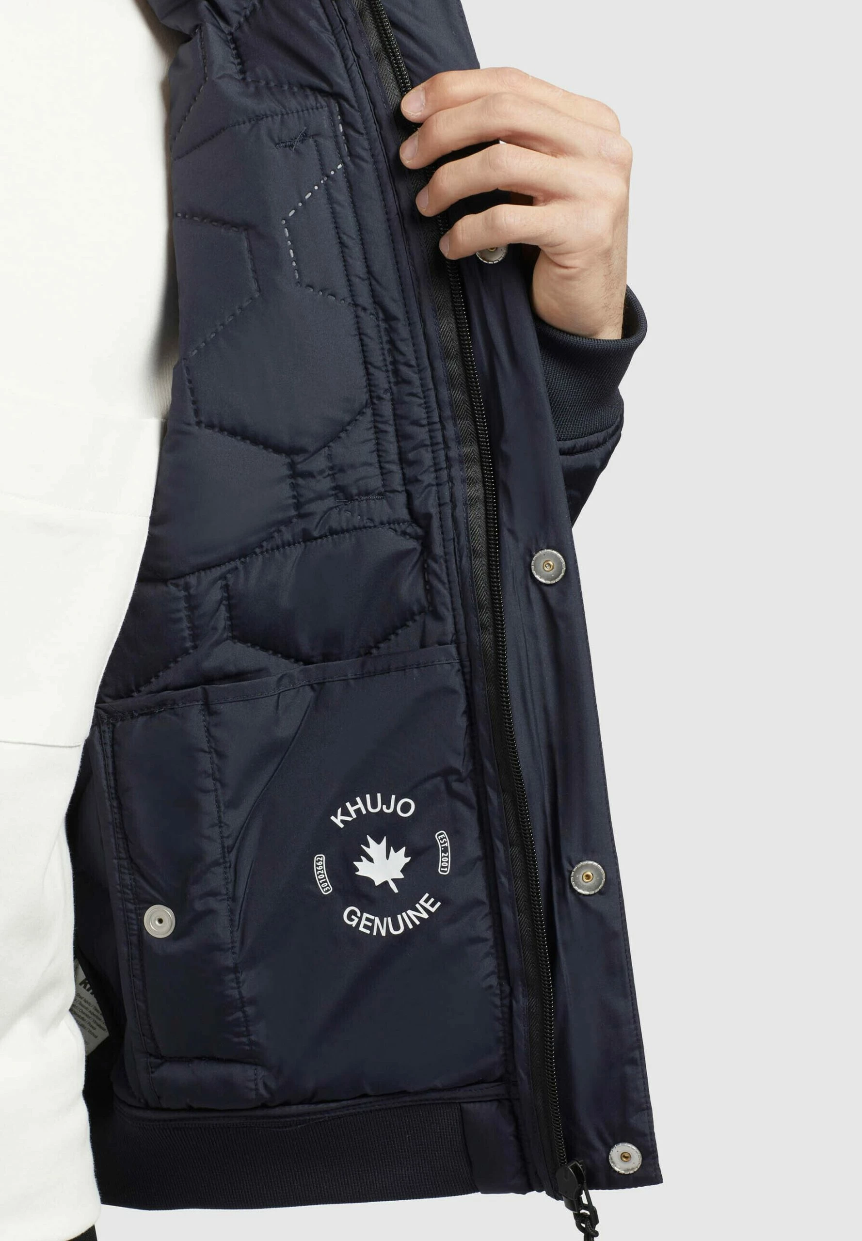 Khujo Carlson - Jas - Dunkelblau 9 Khujo Carlson - Jas - Dunkelblau - Afbeelding 7