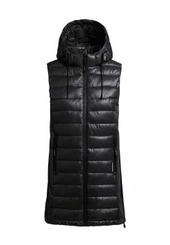 Khujo Becca Shiny - Bodywarmer - Schwarz -Khujo Winkel ffc11d8c0c574c9ca2d4db4c9c04efc4